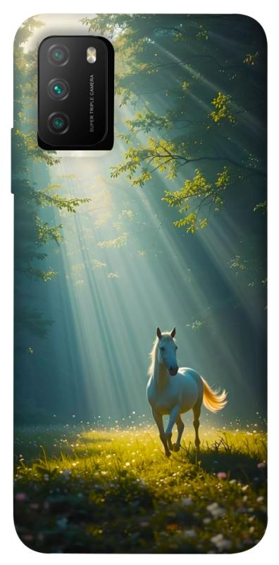 Чехол itsPrint Horse in nature для Xiaomi Poco M3, животные, купить оптом с доставкой