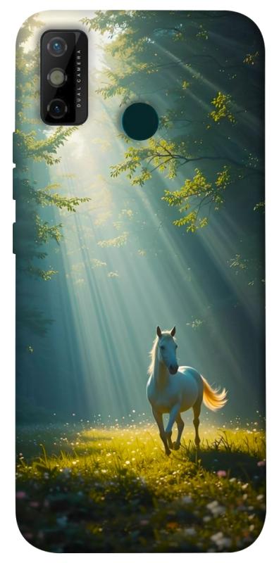 Чехол itsPrint Horse in nature для TECNO Spark 6 Go, животные, купить оптом с доставкой