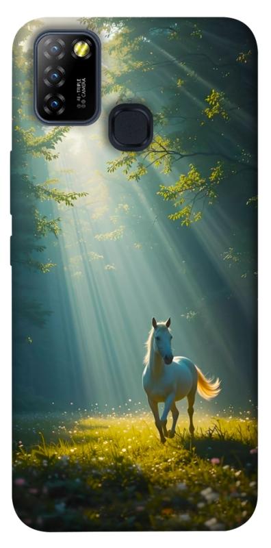 Чехол itsPrint Horse in nature для Infinix Hot 10 Lite, животные, купить оптом с доставкой