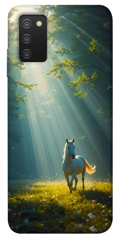 Чехол itsPrint Horse in nature для Samsung Galaxy A03s, животные, купить оптом с доставкой