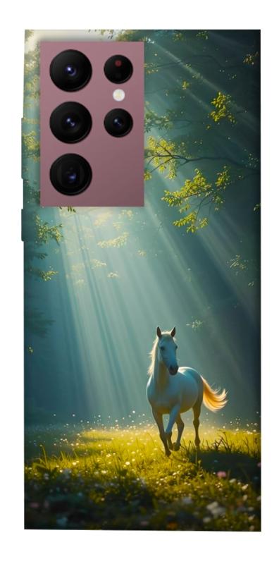 Чехол itsPrint Horse in nature для Samsung Galaxy S22 Ultra, животные, купить оптом с доставкой