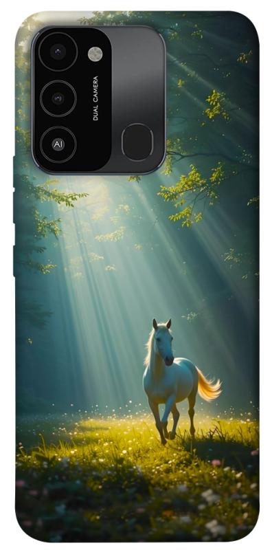 Чехол itsPrint Horse in nature для Tecno Spark Go 2022 (KG5m), животные, купить оптом с доставкой