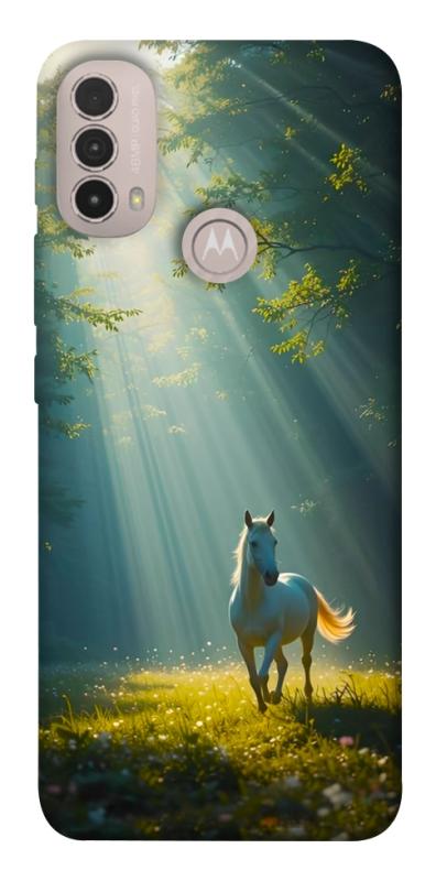 Чехол itsPrint Horse in nature для Motorola Moto E40, животные, купить оптом с доставкой