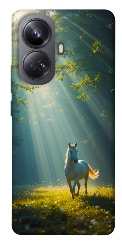 Чехол itsPrint Horse in nature для Realme 10 Pro+, животные, купить оптом с доставкой