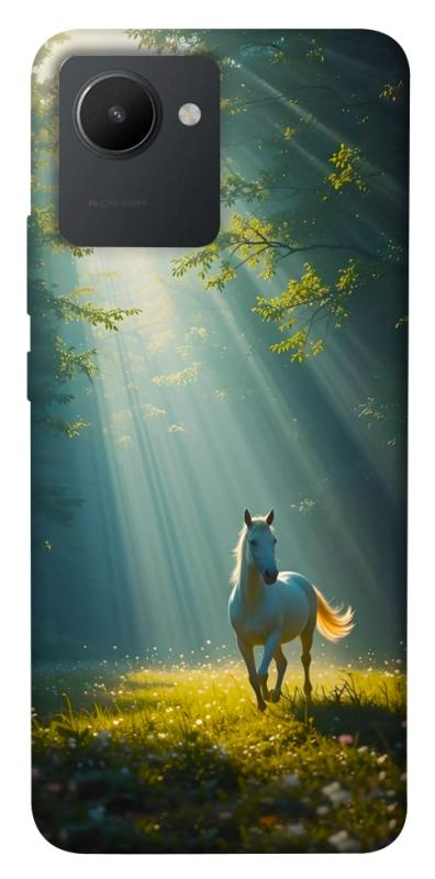 Чехол itsPrint Horse in nature для Realme C30s, животные, купить оптом с доставкой