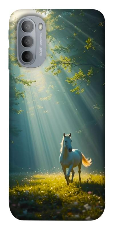Чехол itsPrint Horse in nature для Motorola Moto G31, животные, купить оптом с доставкой