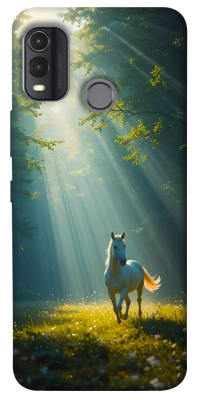 Чехол itsPrint Horse in nature для Nokia G11 Plus, животные, купить оптом с доставкой