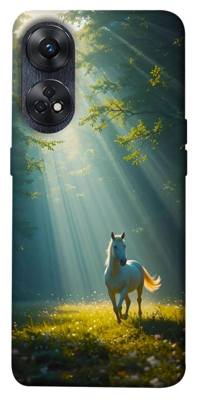 Чехол itsPrint Horse in nature для Oppo Reno 8 T 4G, животные, купить оптом с доставкой