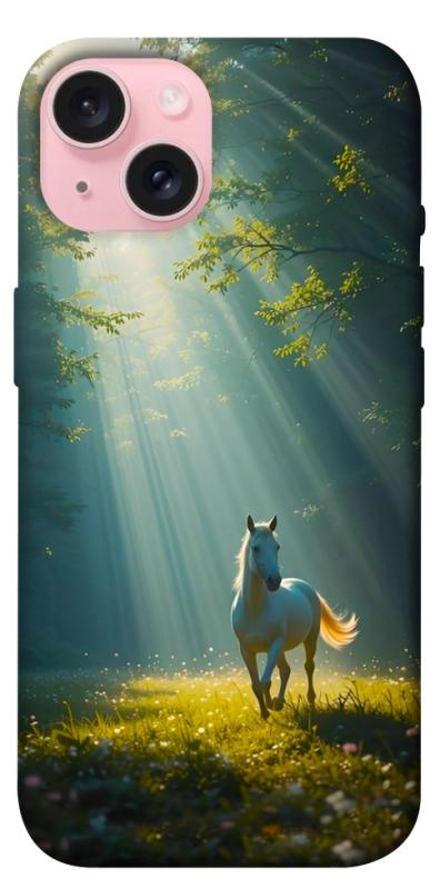 Чехол itsPrint Horse in nature для Apple iPhone 15 (6.1"), животные, купить оптом с доставкой