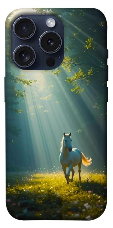 Чехол itsPrint Horse in nature для Apple iPhone 15 Pro (6.1"), животные, купить оптом с доставкой