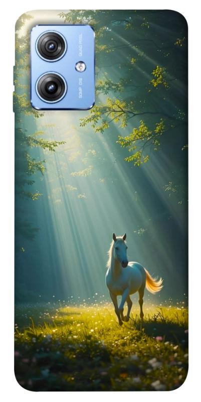 Чохол itsPrint Horse in nature для Motorola Moto G84, тварини, купити оптом з доставкою