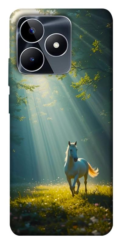 Чехол itsPrint Horse in nature для Realme C53, животные, купить оптом с доставкой