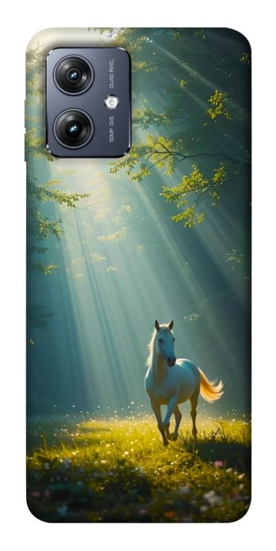 Чехол itsPrint Horse in nature для Motorola Moto G54, животные, купить оптом с доставкой