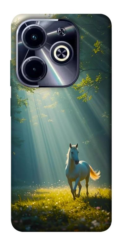 Чехол itsPrint Horse in nature для Infinix Hot 40i, животные, купить оптом с доставкой