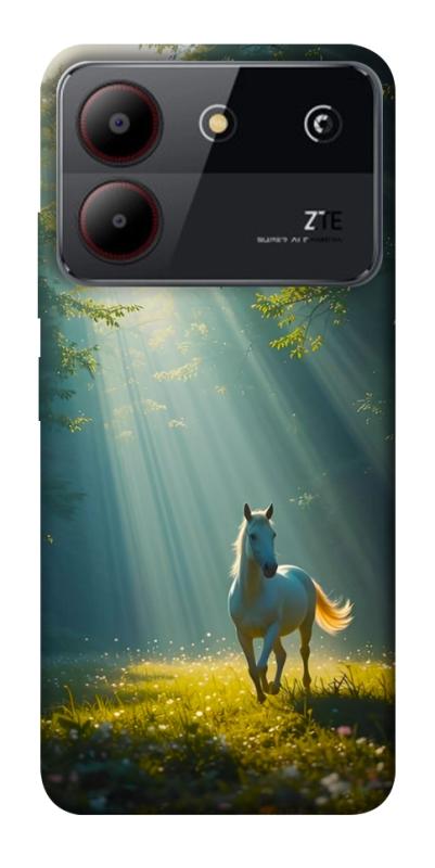 Чехол itsPrint Horse in nature для ZTE Blade A54 4G, животные, купить оптом с доставкой
