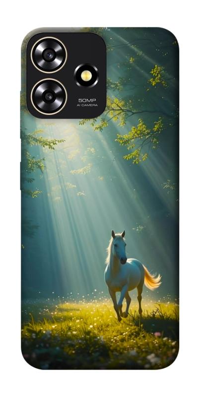 Чехол itsPrint Horse in nature для ZTE Blade A73 4G, животные, купить оптом с доставкой
