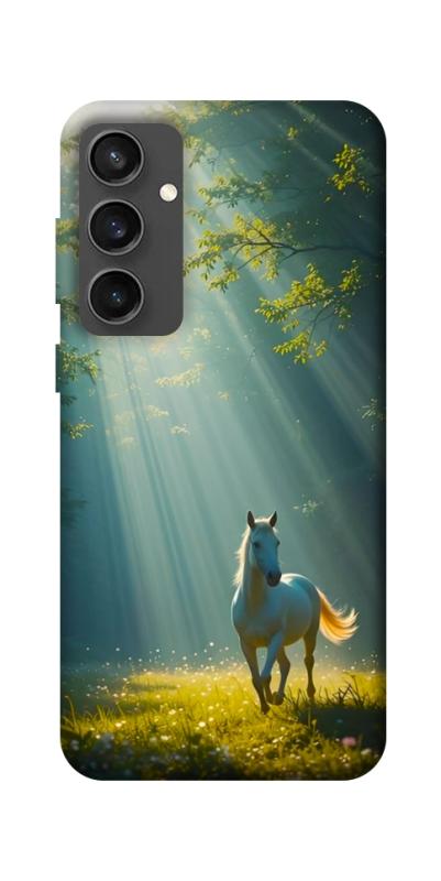 Чехол itsPrint Horse in nature для Samsung Galaxy S24 FE, животные, купить оптом с доставкой