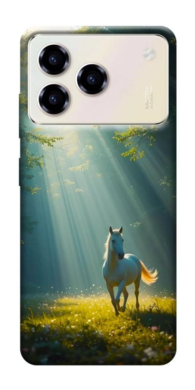 Чехол itsPrint Horse in nature для ZTE Blade A76, животные, купить оптом с доставкой