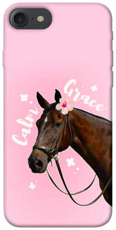 Чехол itsPrint Horse with flower для Apple iPhone 7 / 8 (4.7"), животные, купить оптом с доставкой