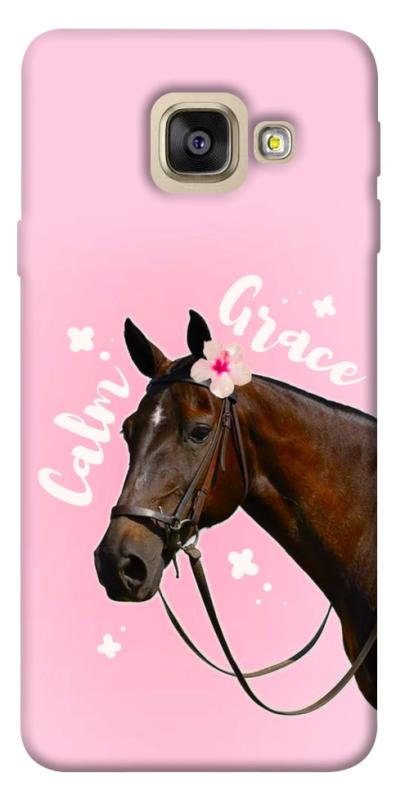 Чехол itsPrint Horse with flower для Samsung A520 Galaxy A5 (2017), животные, купить оптом с доставкой