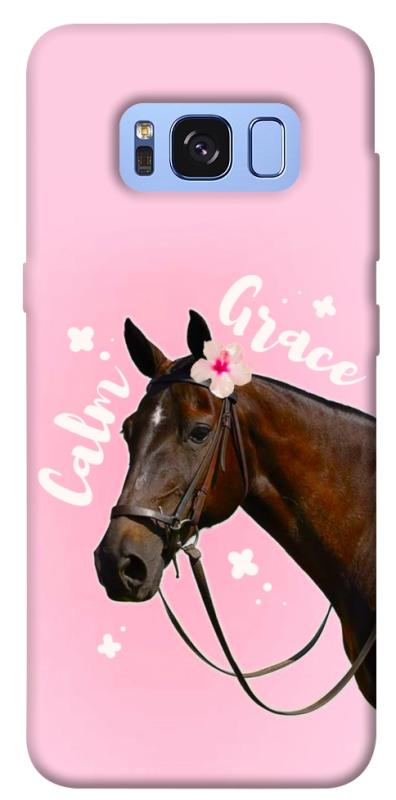 Чехол itsPrint Horse with flower для Samsung G950 Galaxy S8, животные, купить оптом с доставкой
