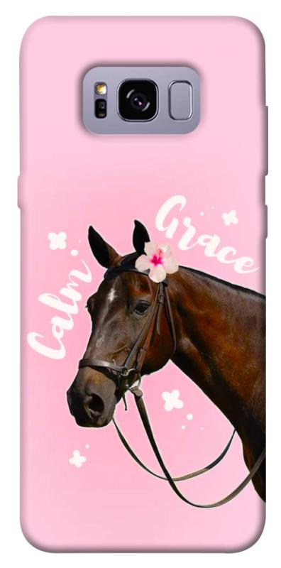 Чехол itsPrint Horse with flower для Samsung G955 Galaxy S8 Plus, животные, купить оптом с доставкой