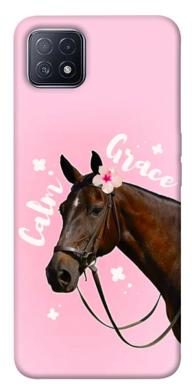 Чохол itsPrint Horse with flower для Oppo A73, тварини, купити оптом з доставкою