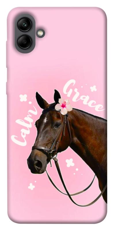 Чехол itsPrint Horse with flower для Samsung Galaxy A04, животные, купить оптом с доставкой