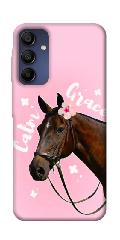 Чехол itsPrint Horse with flower для Samsung Galaxy A16 5G, животные, купить оптом с доставкой