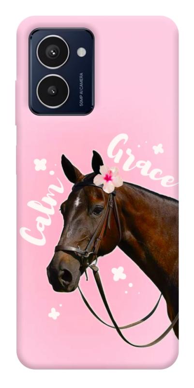 Чехол itsPrint Horse with flower для HMD Pulse Pro, животные, купить оптом с доставкой