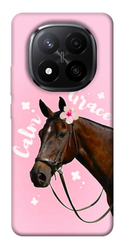 Чехол itsPrint Horse with flower для Xiaomi Redmi Note 14 Pro+ 5G, животные, купить оптом с доставкой