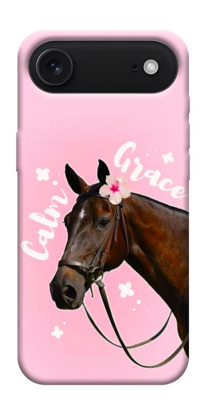Чехол itsPrint Horse with flower для Apple iPhone 17 Air (6.5"), животные, купить оптом с доставкой