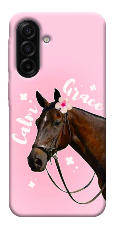 Чехол itsPrint Horse with flower для Samsung Galaxy A17 5G/4G, животные, купить оптом с доставкой