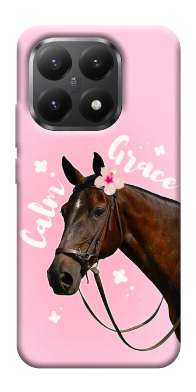 Чехол itsPrint Horse with flower для Xiaomi 15T, животные, купить оптом с доставкой