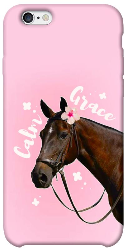 Чехол itsPrint Horse with flower для Apple iPhone 6/6s (4.7"), животные, купить оптом с доставкой