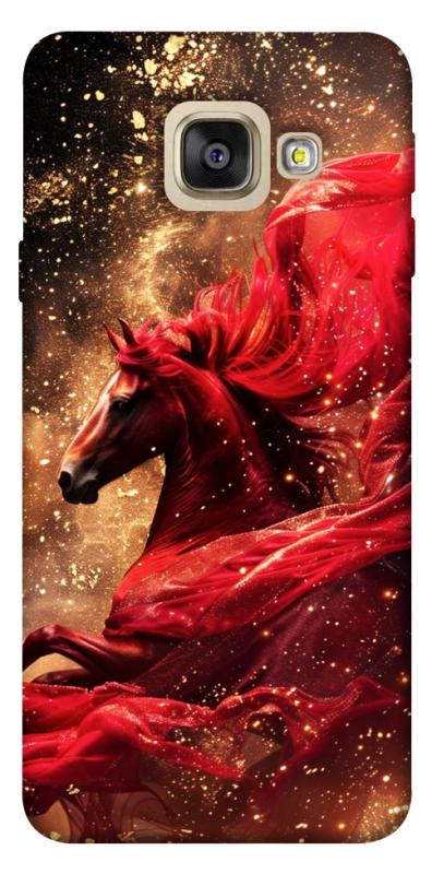 Чехол itsPrint Red sparkles Horse для Samsung A520 Galaxy A5 (2017), животные, купить оптом с доставкой