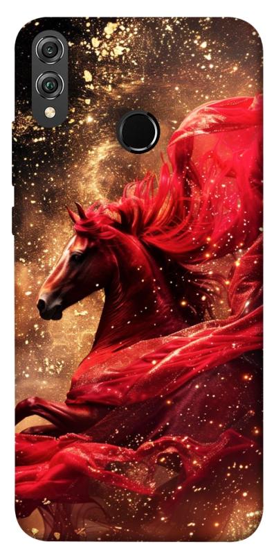 Чехол itsPrint Red sparkles Horse для Huawei Honor 8X, животные, купить оптом с доставкой