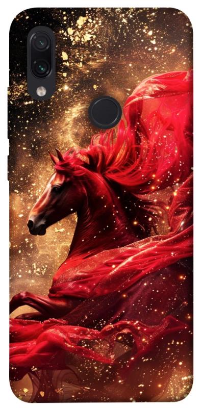 Чехол itsPrint Red sparkles Horse для Xiaomi Redmi Note 7 / Note 7 Pro / Note 7s, животные, купить оптом с доставкой