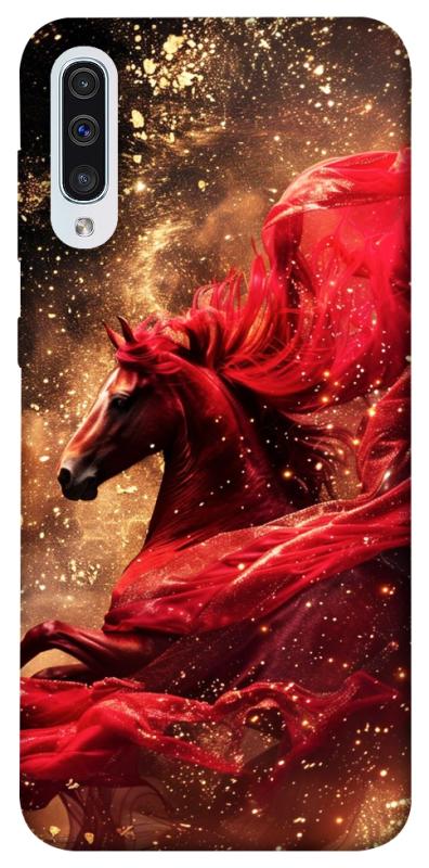 Чехол itsPrint Red sparkles Horse для Samsung Galaxy A50 (A505F) / A50s / A30s, животные, купить оптом с доставкой