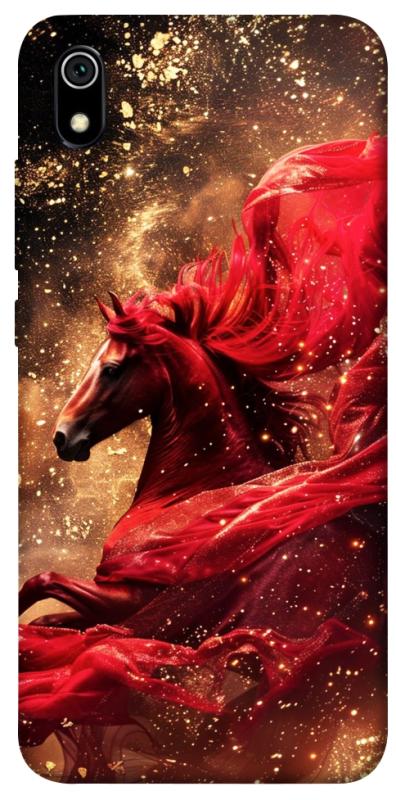 Чехол itsPrint Red sparkles Horse для Xiaomi Redmi 7A, животные, купить оптом с доставкой
