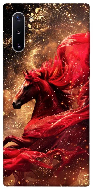 Чехол itsPrint Red sparkles Horse для Samsung Galaxy Note 10, животные, купить оптом с доставкой