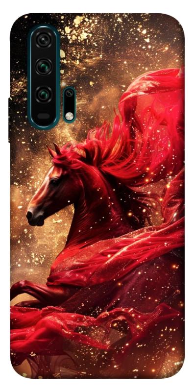 Чехол itsPrint Red sparkles Horse для Huawei Honor 20 Pro, животные, купить оптом с доставкой
