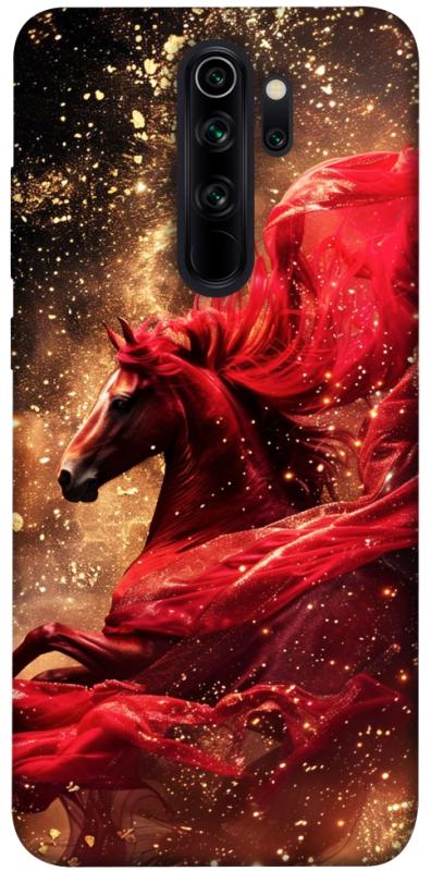 Чехол itsPrint Red sparkles Horse для Xiaomi Redmi Note 8 Pro, животные, купить оптом с доставкой
