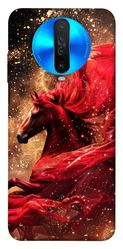 Чехол itsPrint Red sparkles Horse для Xiaomi Redmi K30, животные, купить оптом с доставкой