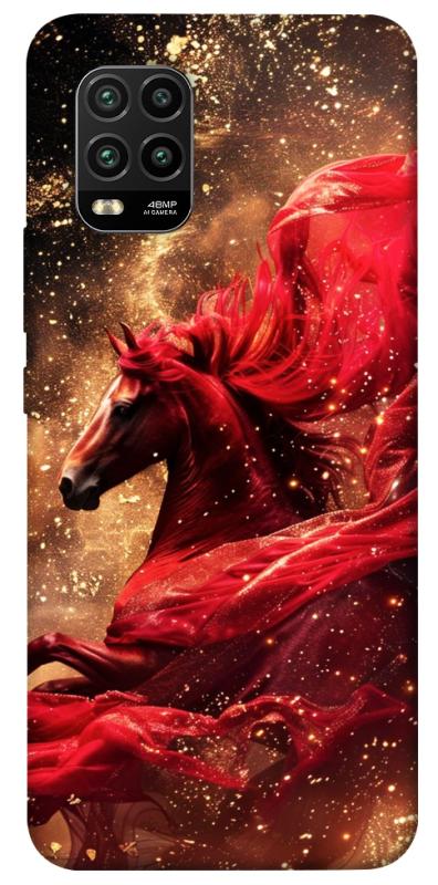 Чехол itsPrint Red sparkles Horse для Xiaomi Mi 10 Lite, животные, купить оптом с доставкой