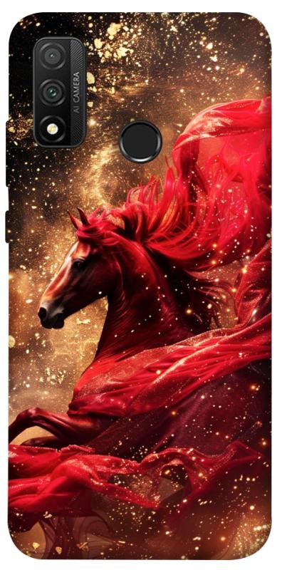 Чехол itsPrint Red sparkles Horse для Huawei P Smart (2020), животные, купить оптом с доставкой
