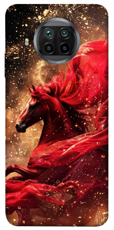 Чехол itsPrint Red sparkles Horse для Xiaomi Mi 10T Lite / Redmi Note 9 Pro 5G, животные, купить оптом с доставкой