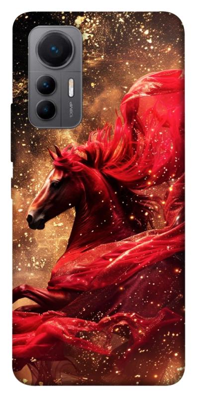 Чехол itsPrint Red sparkles Horse для Xiaomi 12 Lite, животные, купить оптом с доставкой
