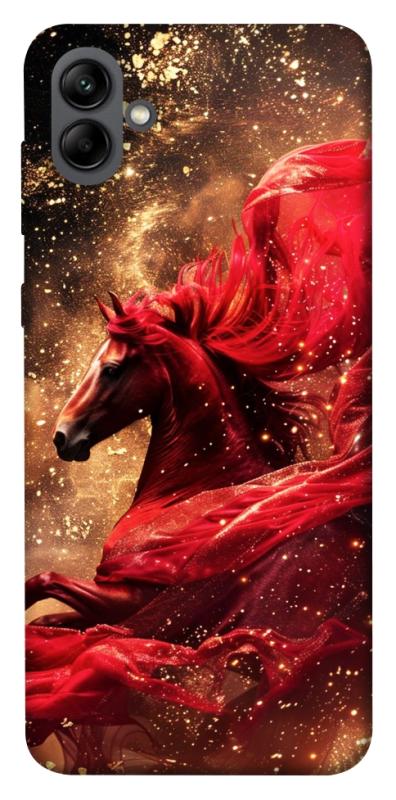 Чехол itsPrint Red sparkles Horse для Samsung Galaxy A04, животные, купить оптом с доставкой