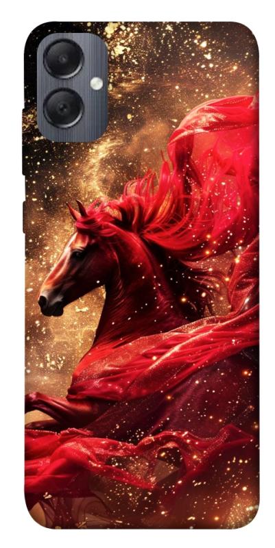 Чехол itsPrint Red sparkles Horse для Samsung Galaxy A05, животные, купить оптом с доставкой